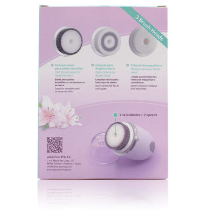 Limpiador Facial Eléctrico 3 en 1 Labnatur | 3 Cabezales | Limpieza, Exfoliación y Masaje | Resistente al Agua_3
