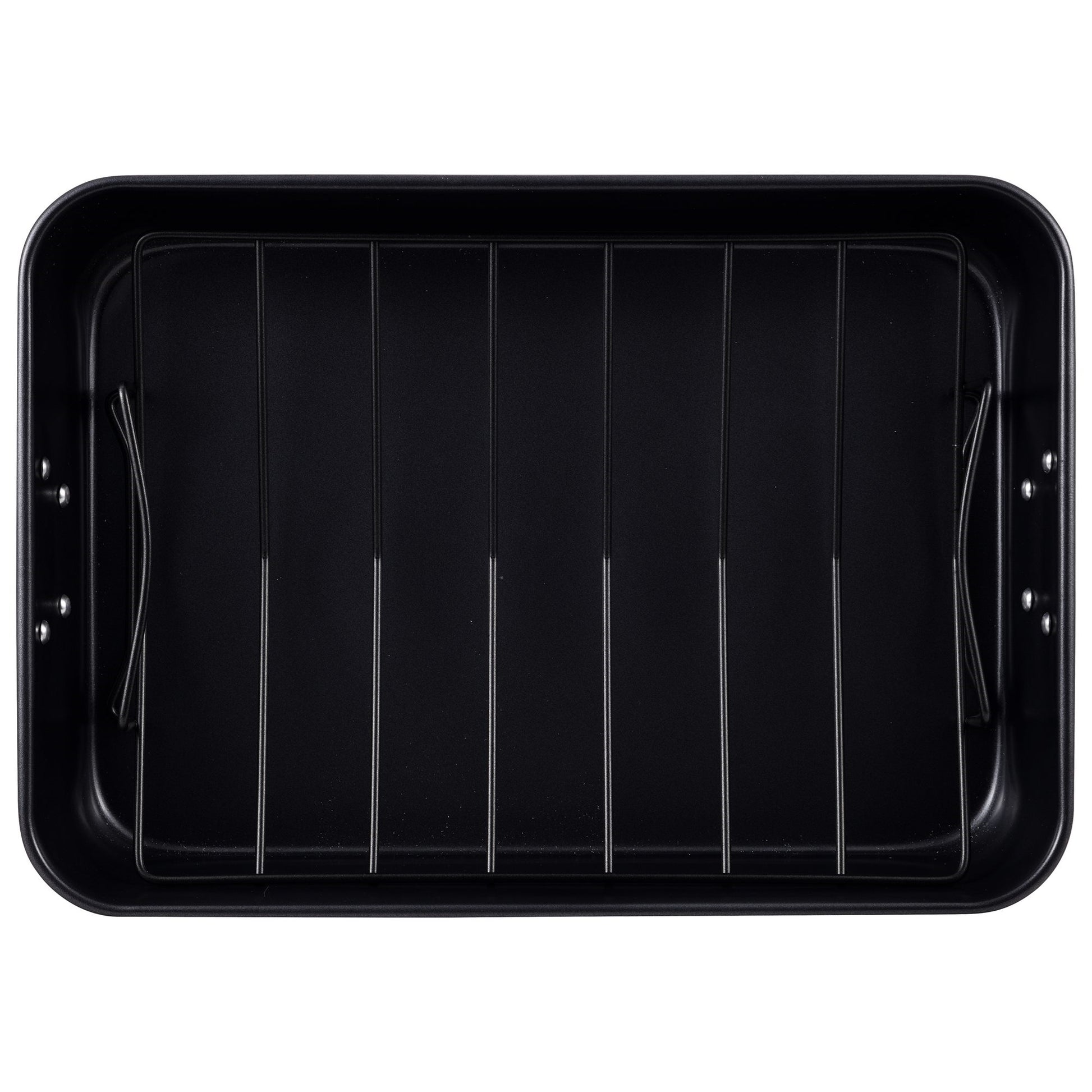 Bandeja Para Asados 40x28x8cm Acero Carbono Moods San Ignacio_1