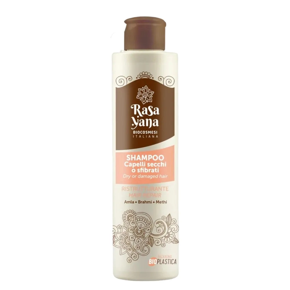 Champú Restructuring Cabellos Secos O Dañados Rasayana Biocosmesi Cabello 200ml_0