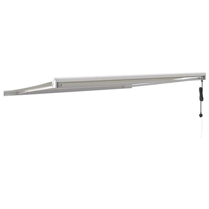 Toldo Retráctil Aluminio Y Tela Color Crema 4x3 M_3
