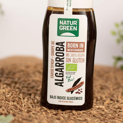 Sirope de Algarroba Naturgreen 320 ml