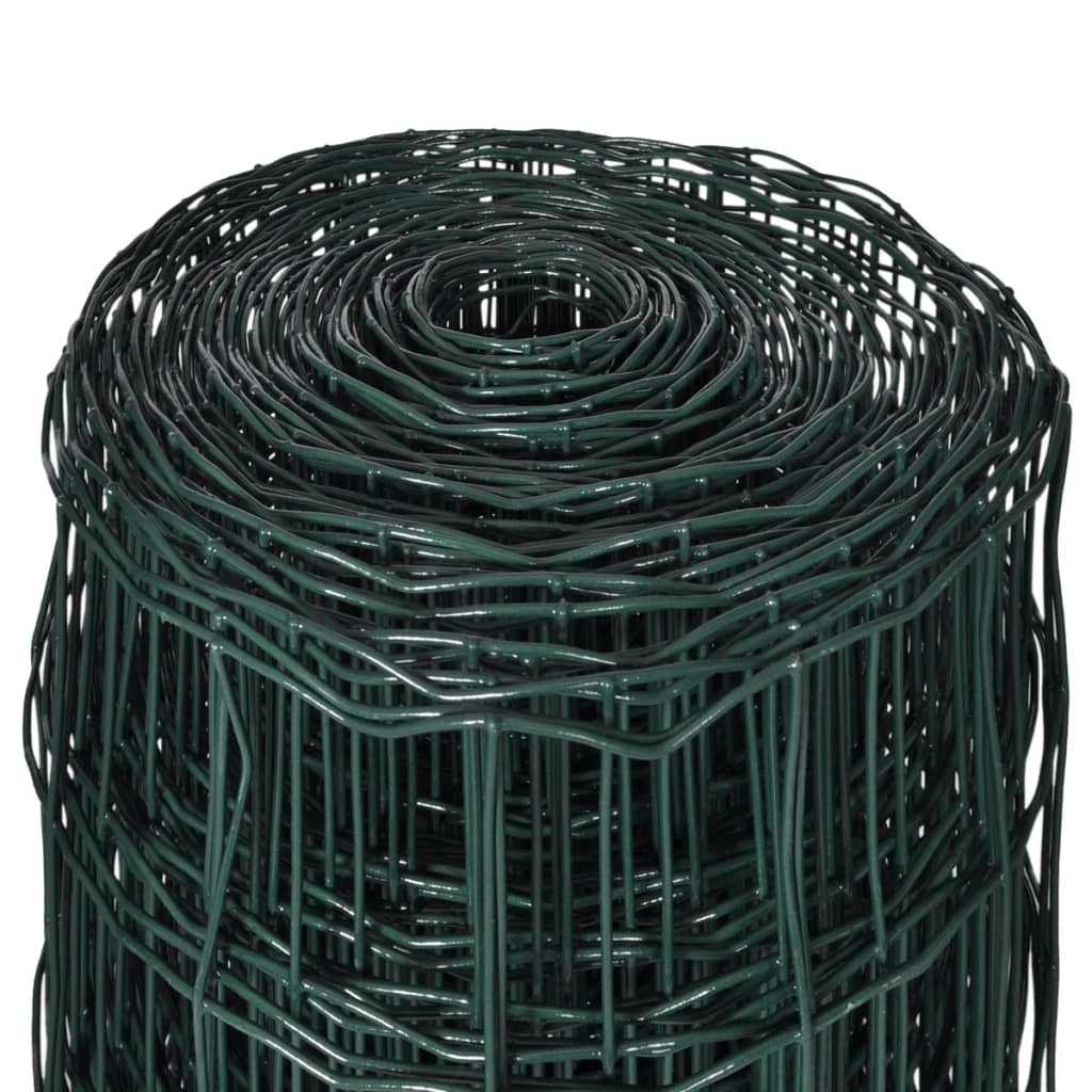 Set De Euro Valla Acero Verde 25x1,5 M / Vetonek_2