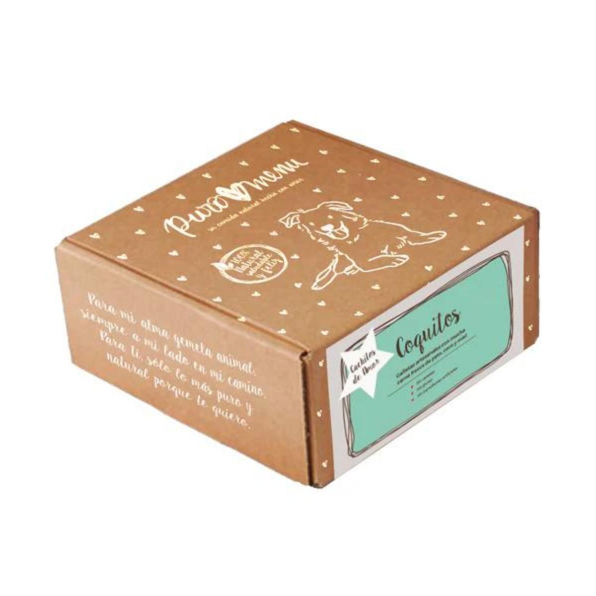 Galletas artesanales para perros Coquitos Puromenu  125 g