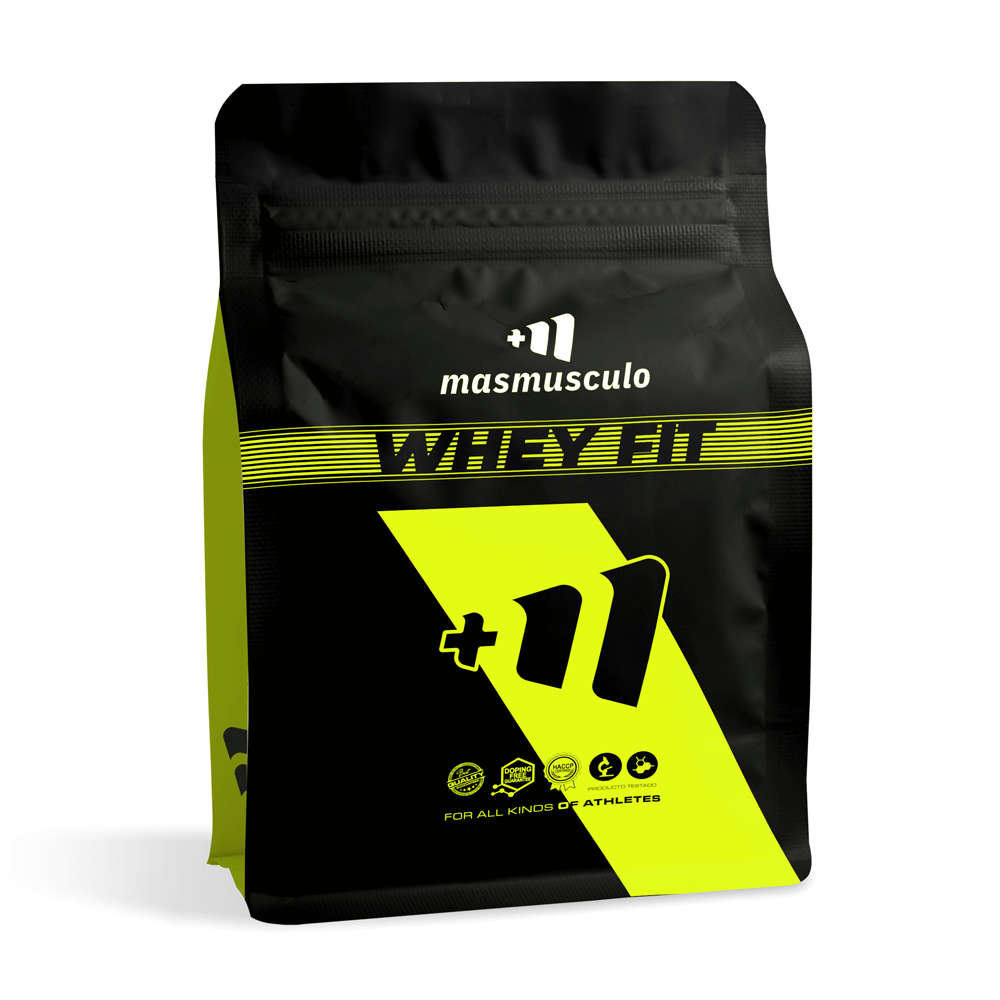 Whey Fit - 2kg - Chocolate Intenso - Aumenta La Masa Muscular - Masmusculo_0
