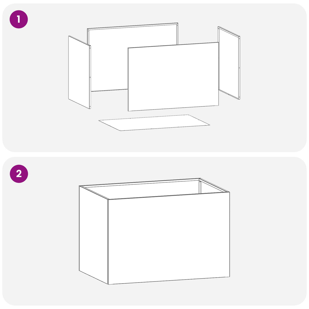 Macetero De Jardín Plateado 60 X 40 X 40 Cm Acero Inoxidable_5