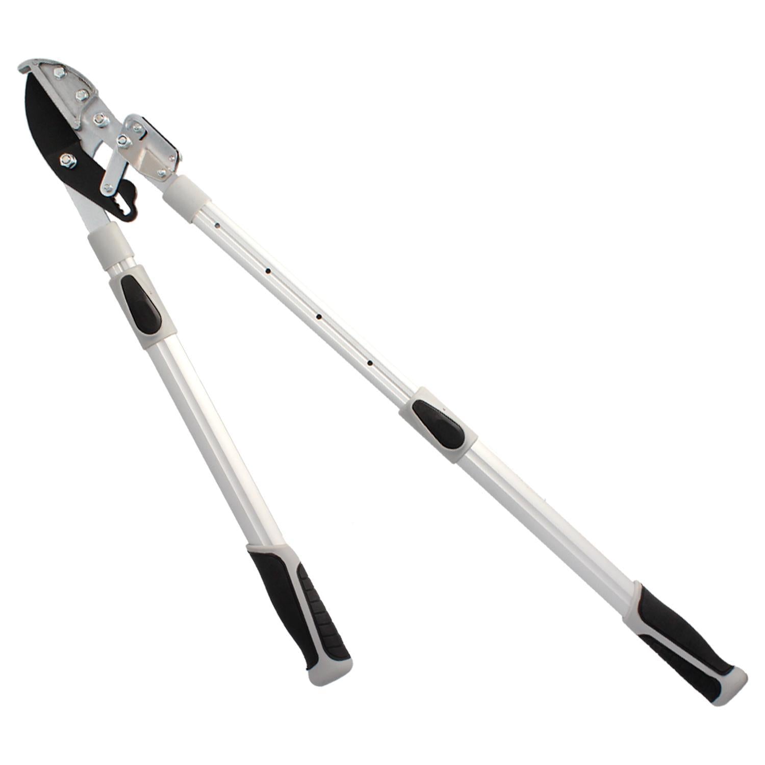 Tijeras Podar 2 Manos Yunque. Telescopica De 68 A 95 Cm. Mango Aluminio Multiplicador Fuerza, Corte Ø 35 Mm. Empuñadura Tpr