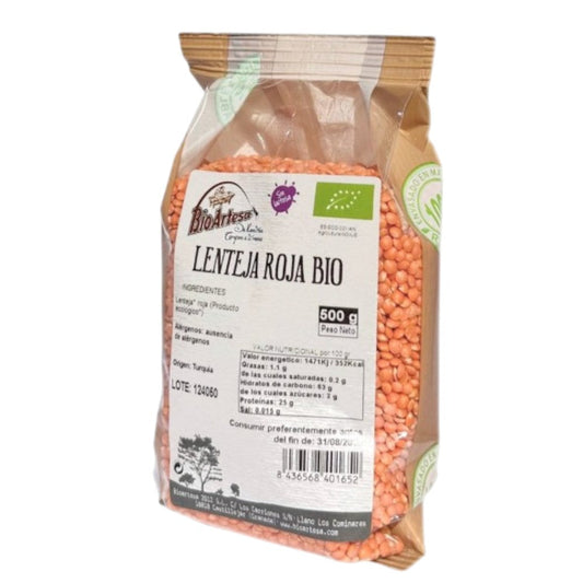Lenteja Roja Bio 500 Gr_0