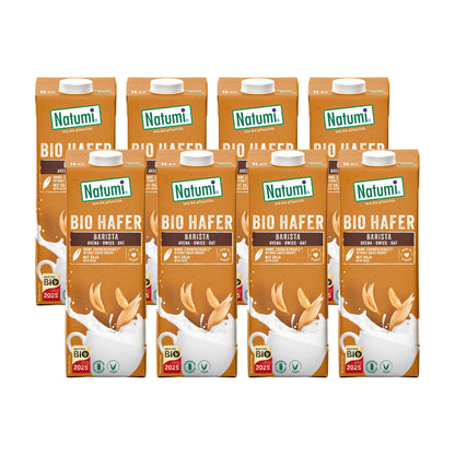 Pack 8x Bebida Avena Barista BIO Natumi 1 L