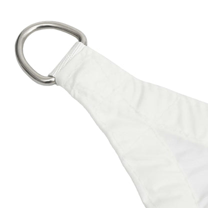 Vidaxl Toldo De Vela Trapezoidal Tela Oxford Blanco 3/4x3 M_4