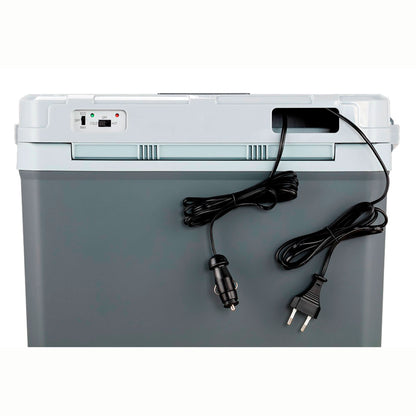 Nevera Portátil Eléctrica De Viaje, Coche, Camping, 24 L, Conexión 12v Y 220v, Enfría Y Calienta, Briebe, Cf1152, Gris_2