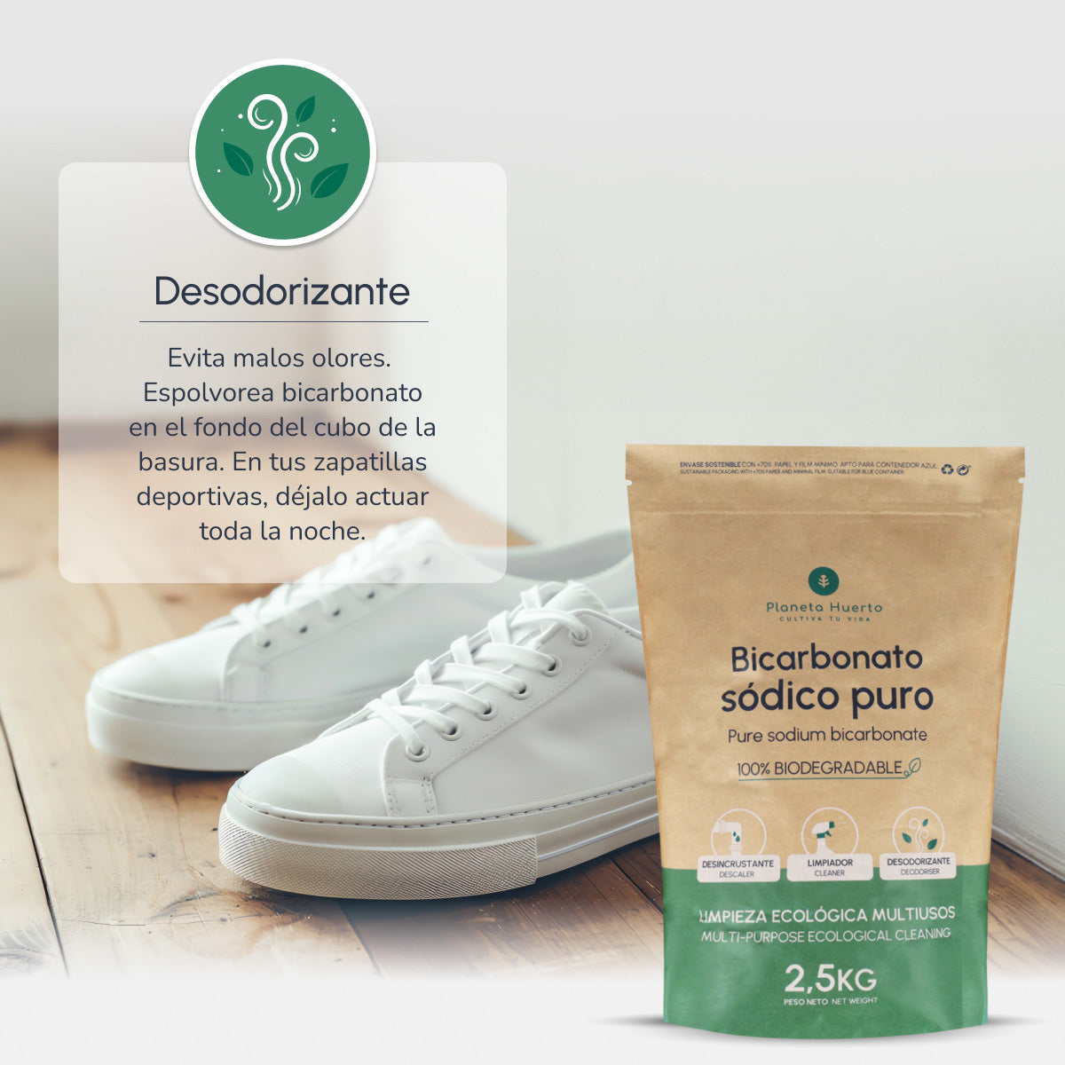 Bicarbonato sódico Planeta Huerto 1 Kg