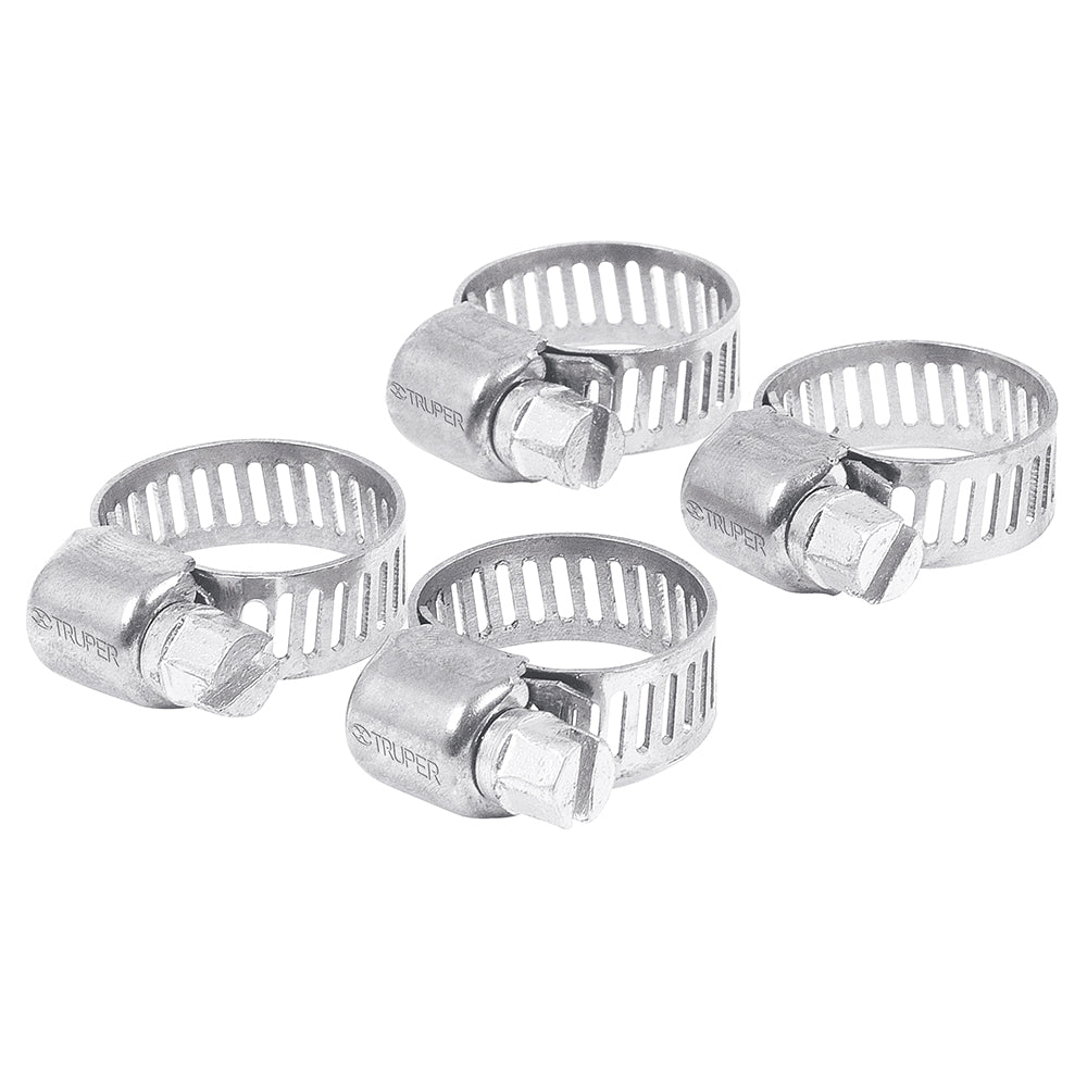 Abrazadera De Acero Inoxidable - Ø 10-16 Mm - 4 Uds._0