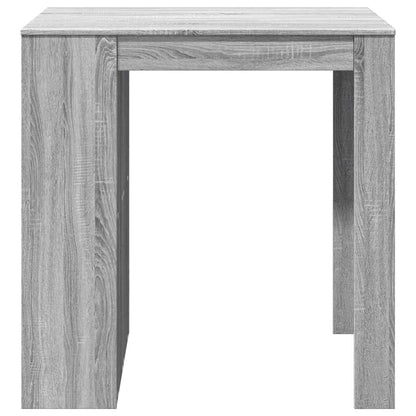 Mesa Alta De Bar Madera Ingeniería Gris Sonoma 102x70x103,5 Cm_3
