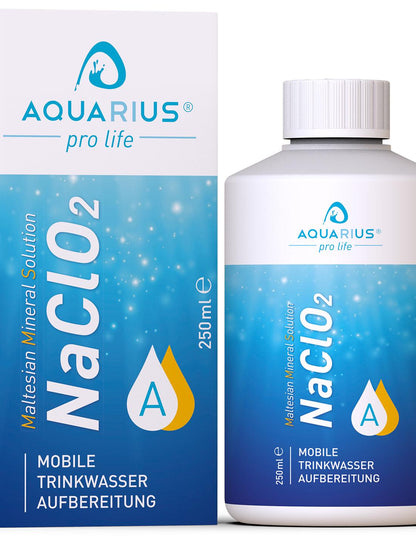 Aquarius Pro Life - Mms-classic 2x250ml Juego De Dióxido De Cloro Para La Activación