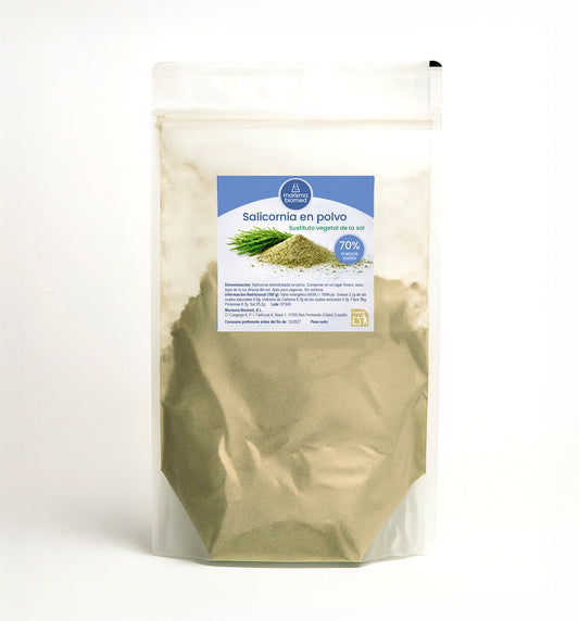 Salicornia En Polvo – Sal Verde – Sustituto Vegetal De La Sal (250g)_0
