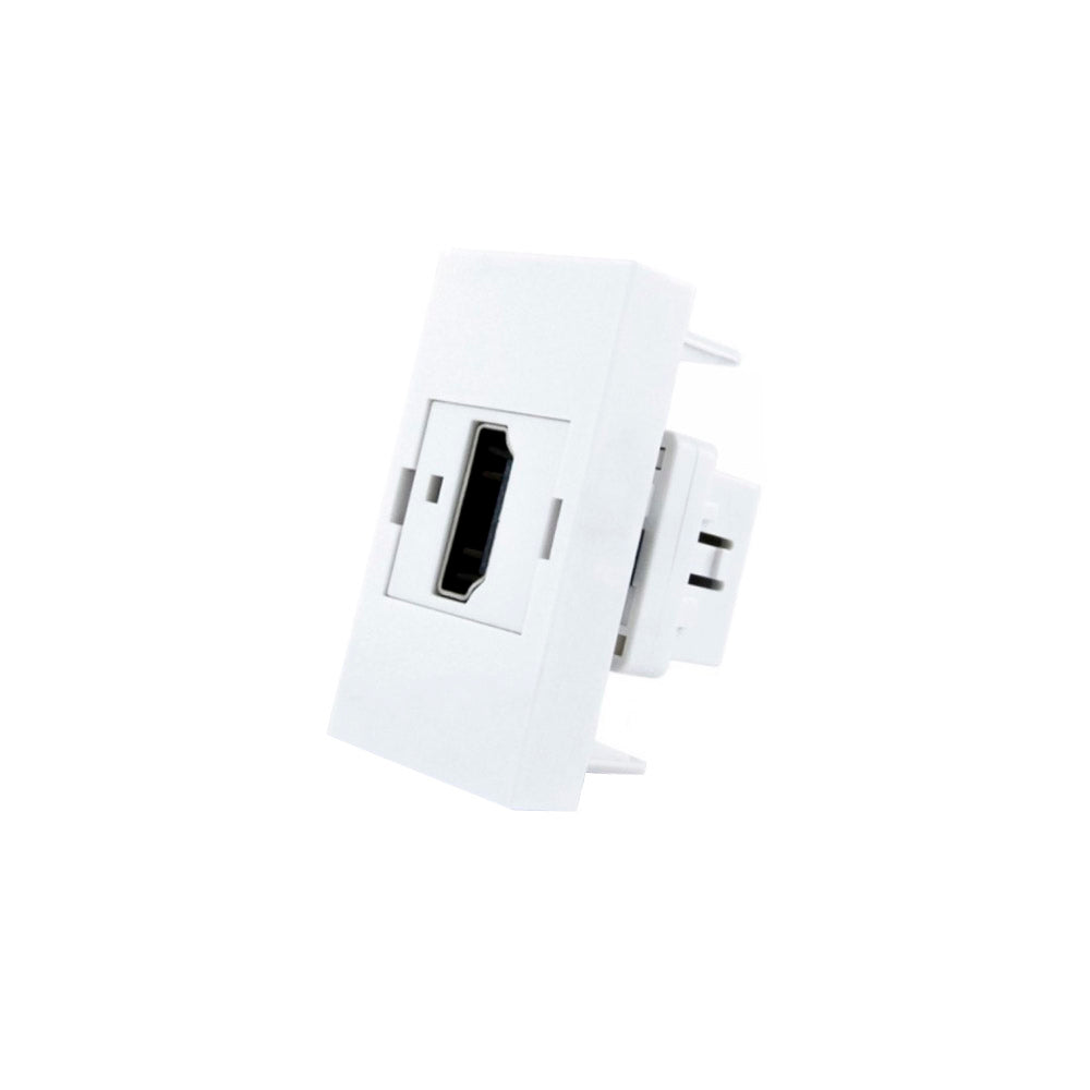 Conector Hdmi Blanco Para Mecanismo De Empotrar_1