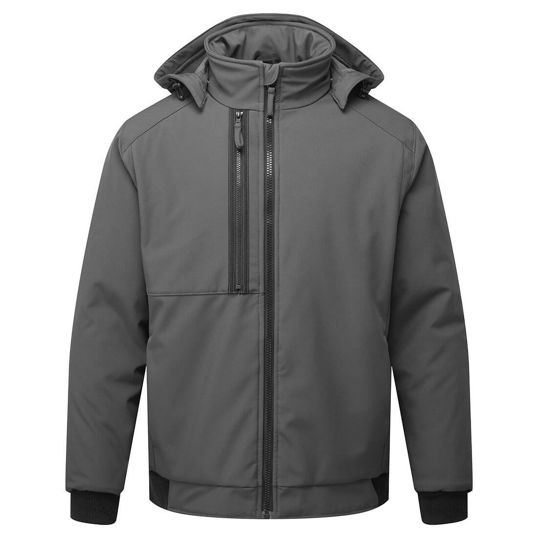 Chaqueta Softshell Acolchada Wx2 Eco (2 Capas) / Xl / Gris Metálico_0