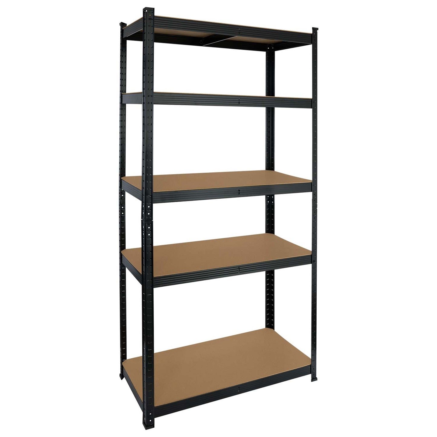 Estantería Modular Con 5 Baldas Ajustables 180x90x40cm 875kg O91_0