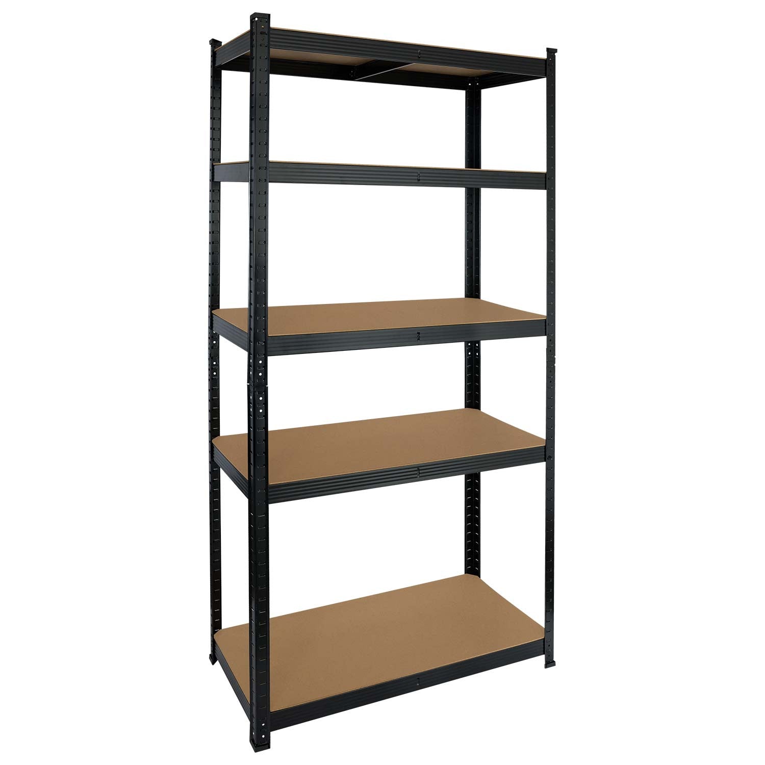 Estantería Modular Con 5 Baldas Ajustables 180x90x40cm 875kg O91_0