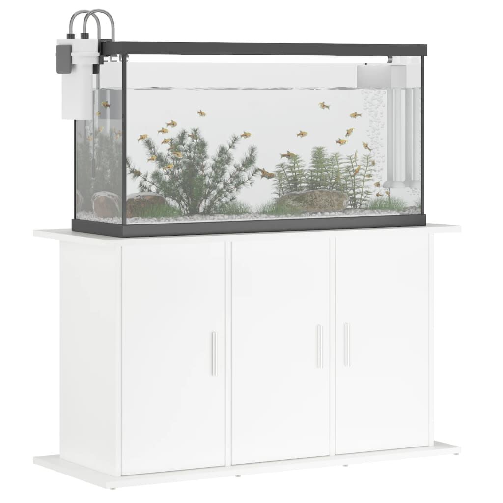 Vidaxl Soporte Para Acuario Madera De Ingeniería Blanco 101x41x58 Cm_3