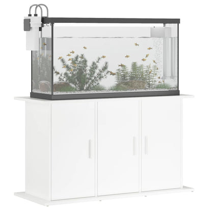 Vidaxl Soporte Para Acuario Madera De Ingeniería Blanco 101x41x58 Cm_3