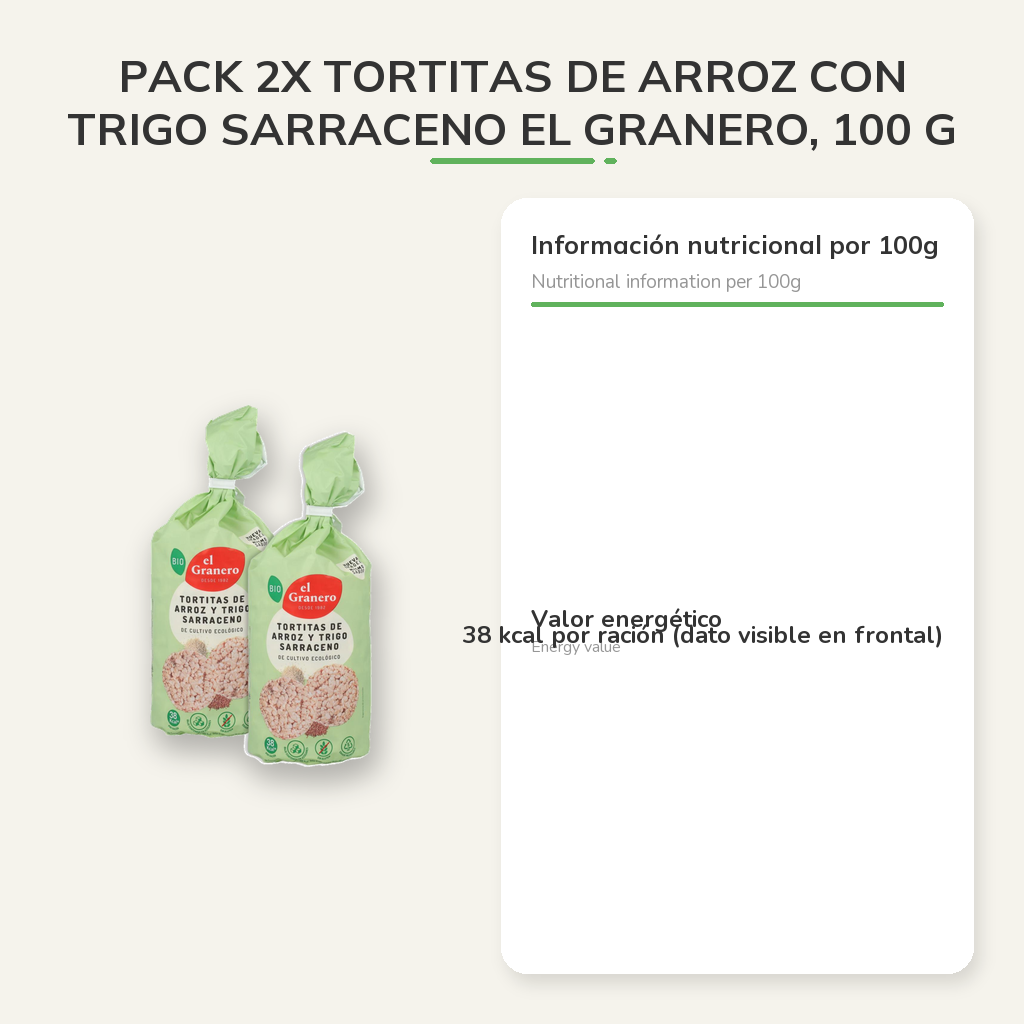 Información nutricional