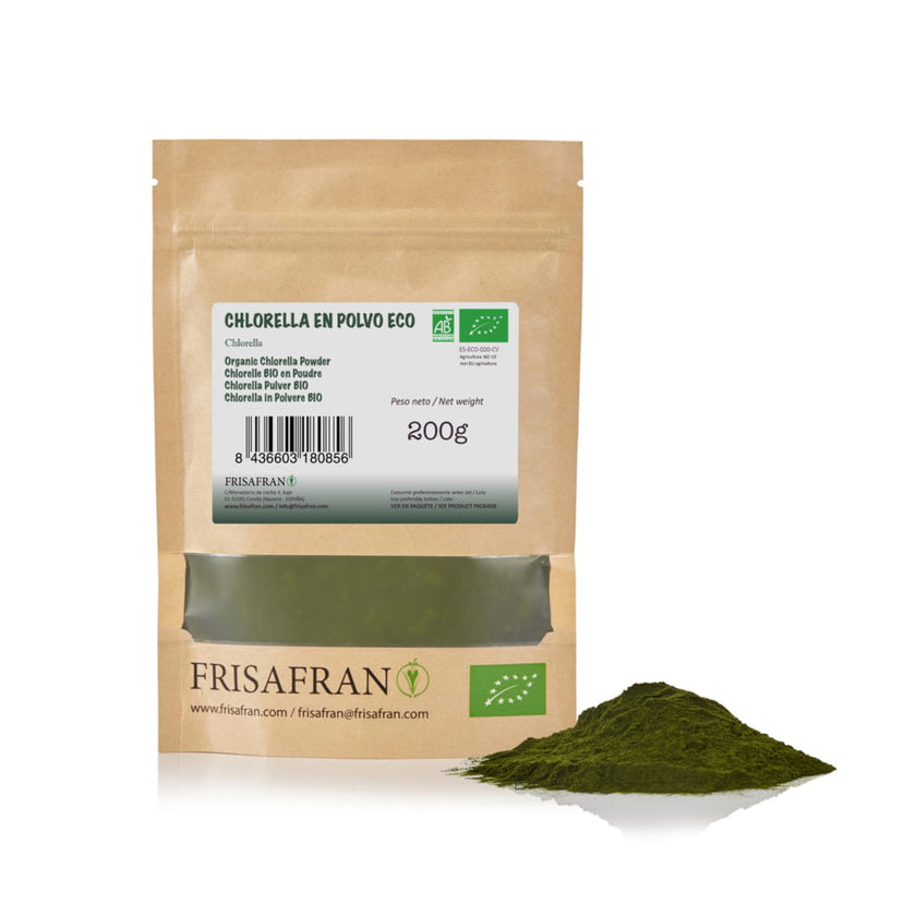 Chlorella Ecológica En Polvo - Calidad Y Sabor | Frisafran 500 G_1