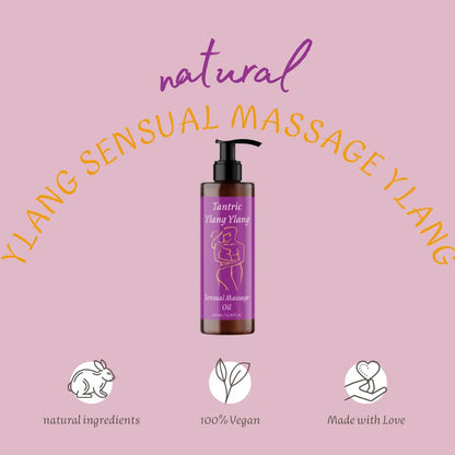 QKnatur - Aceite Masaje Ylang Ylang 200ml - Masajes Corporales Estimulantes Y Relajantes. Con Ingredientes Naturales_2