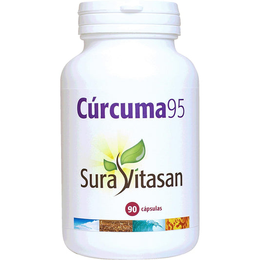 Curcuma 95 Con Piperina  90 Caps Sura Vitasan