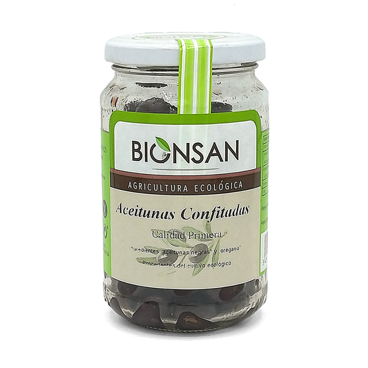 Aceitunas Negras Confitadas Eco Bionsan 200gr_0