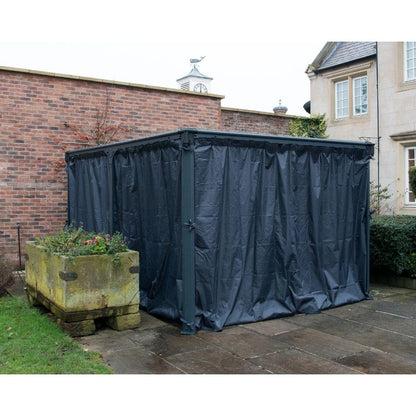 Set Cortinas para gazebo cenador Martinique 5000 + Milano 4300 Canopia by Palram