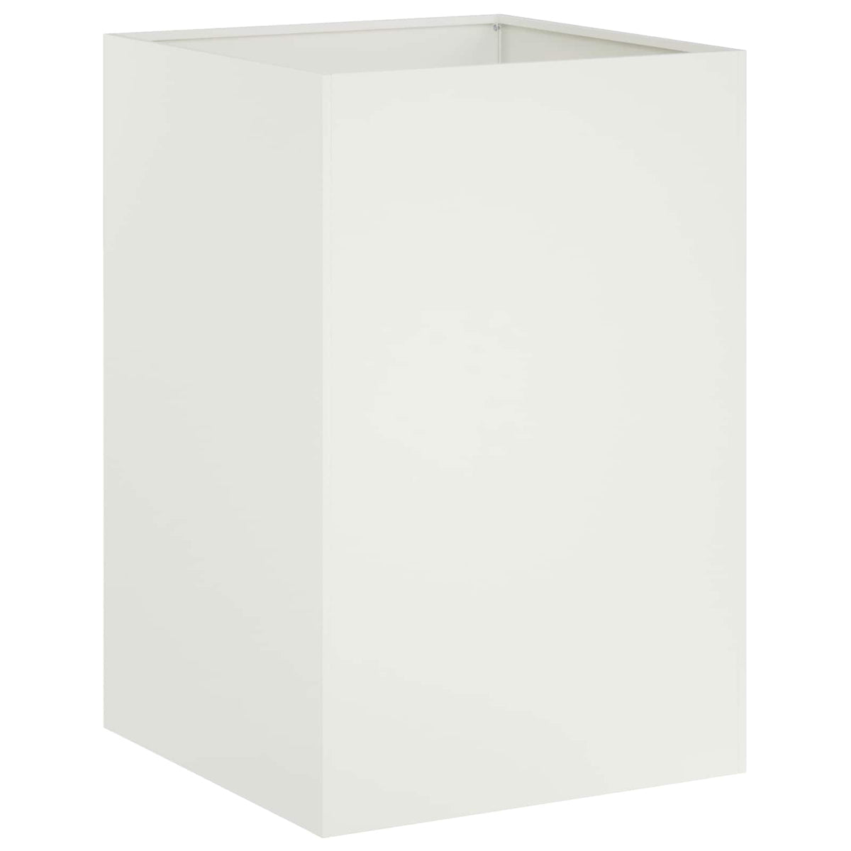 Macetero De Jardín 2 Uds. Blanco 50 X 50 X 75 Cm_2