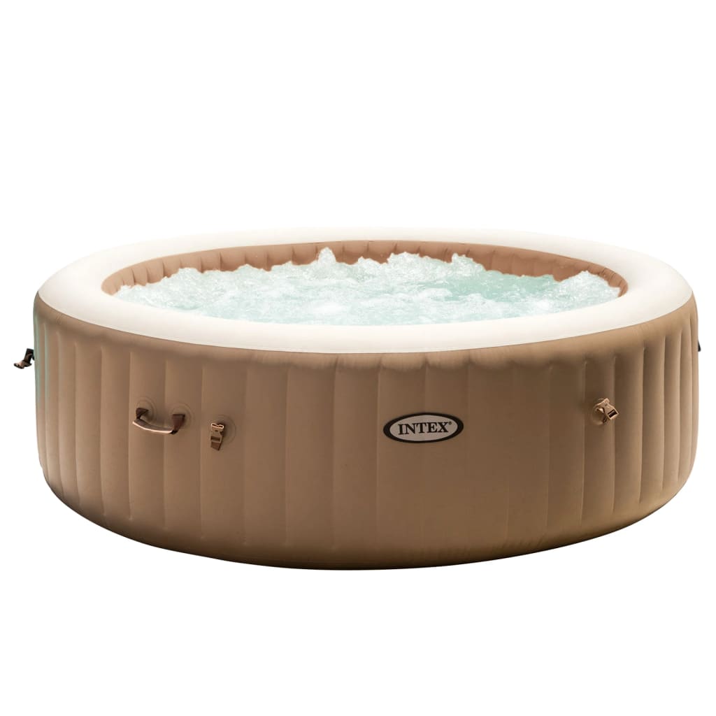 Intex Bañera De Hidromasaje Redonda Purespa 6 Personas 216x71 Cm_5