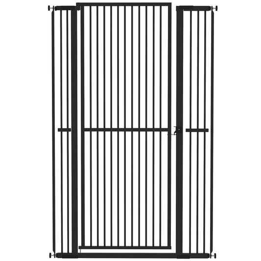 Pawhut Barrera De Seguridad Para Perros Y Gatos Extra Alta 150 Cm_0