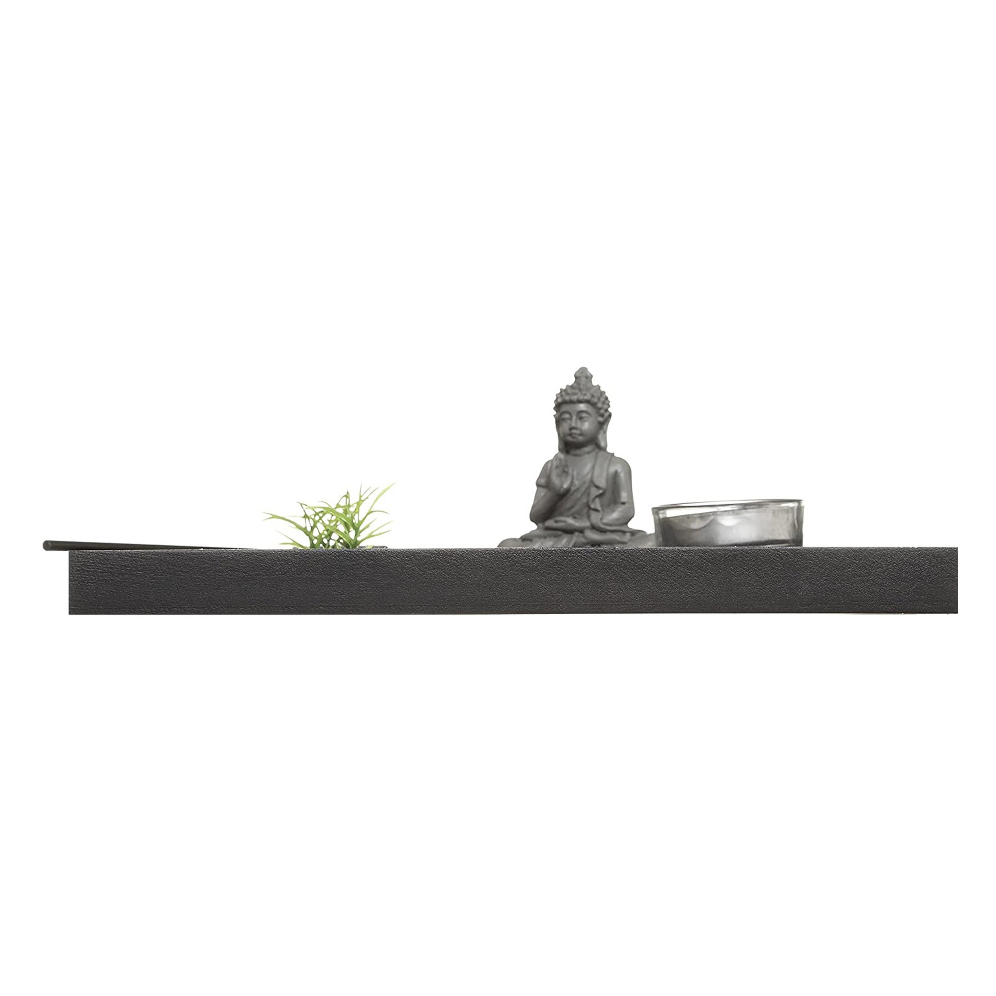 Wellhome Jardín Zen Yin Yang Con Piedras, Portavelas Y Arena_4