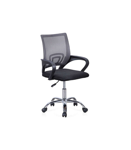 Silla De Escritorio Giratoria Vita Acabado Negro/gris, 90/102 Cm(alto)60 Cm(ancho)60 Cm(la_0