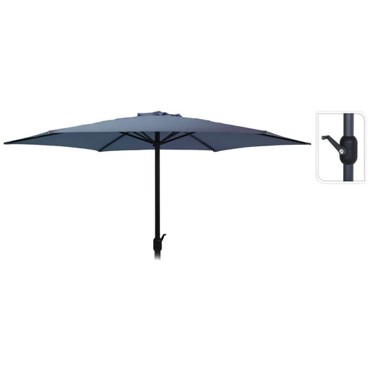 Progarden Sombrilla De Jardín Monica Azul Oscuro 270 Cm_0