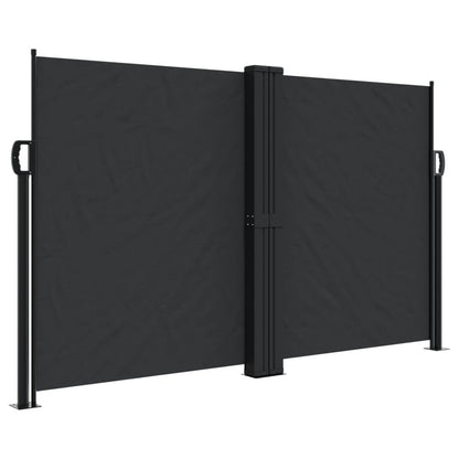 Vidaxl Toldo Lateral Retráctil Negro 140x1000 Cm_0