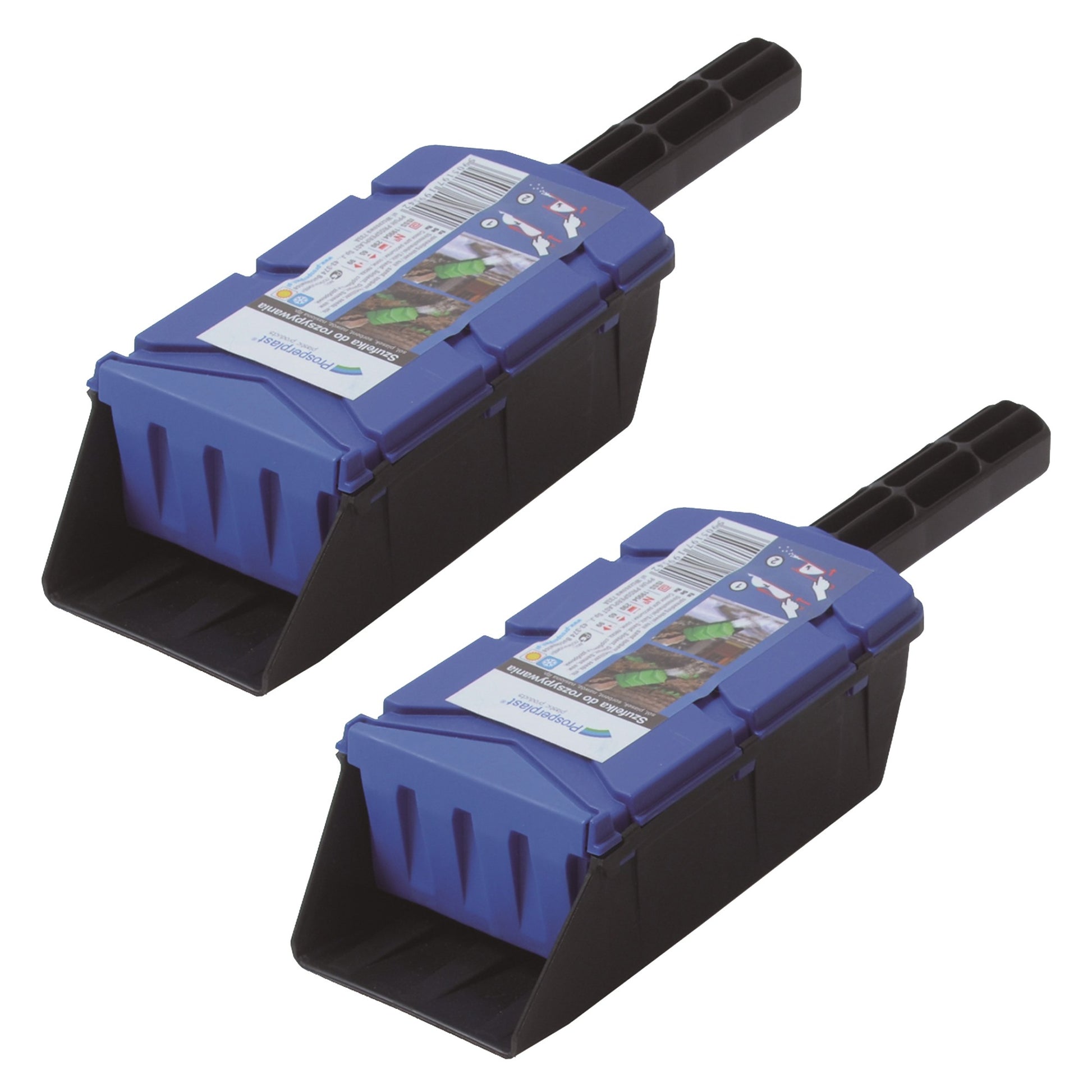 2x Dispensador De Sustancias Para Jardin Prosperplast sharkie 29 X 9,9 X 6,5 Cm En Color Azul_0