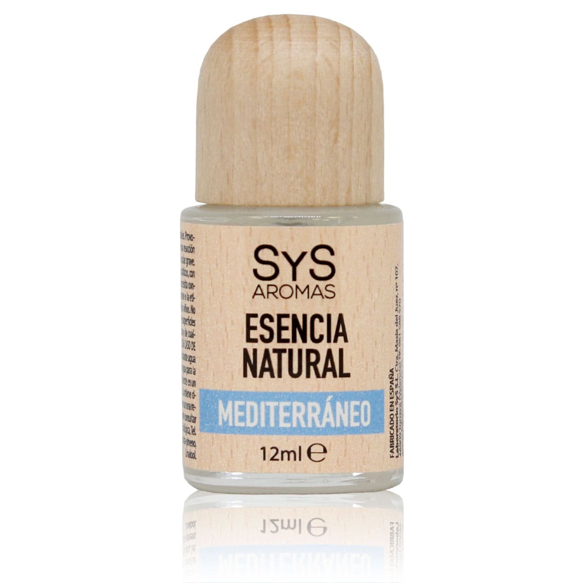 Esencia Natural Mediterráneo SYS Aromas 12 ml | Aroma Fresco y Cítrico | Para Quemadores y Humidificadores_0