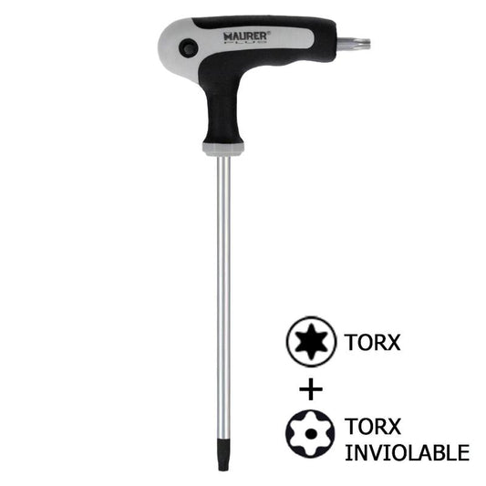 Llave Torx Maurer Con Mango T T27 Inviolable