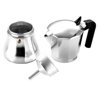 Cafetera Italiana Inducción, Aluminio, Todo Tipo Cocinas, Vitrocerámica, Gas, Fagor_2