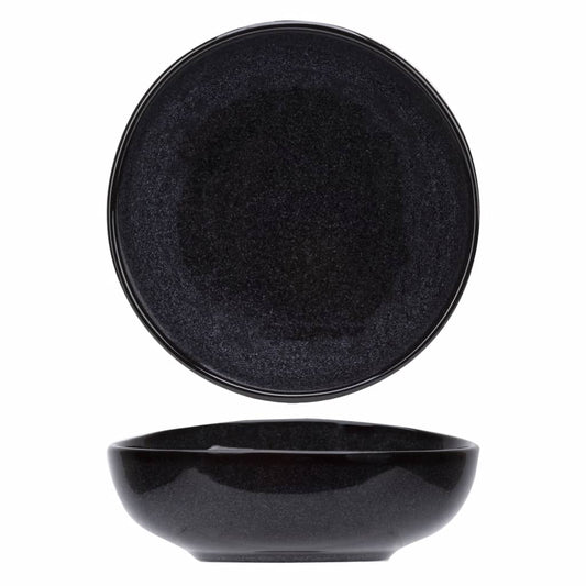 Cosy & Trendy For Professionals Cuenco Black Granite 4 Uds Negro Ø21cm_0