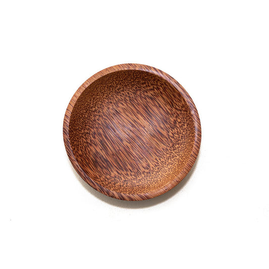 Plato de madera de coco redondo 18 cm