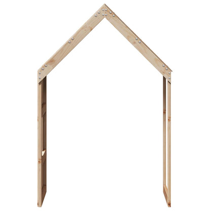 Techo De Cama Infantil Madera Maciza Pino 55x99x139,5 Cm_4