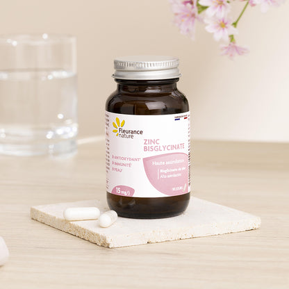 Bisglicinato De Zinc Fleurance Nature 90 Cápsulas_1