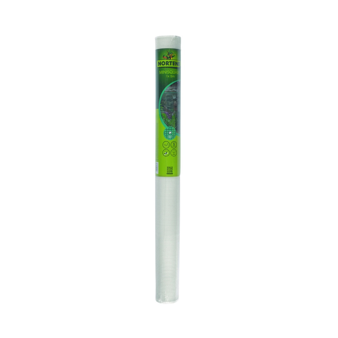 Malla Plástica Nort Square 5x5 Mm 1x50 M Blanco_0