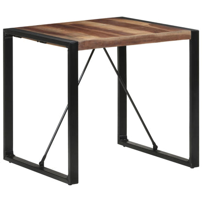 Mesa De Comedor Madera Maciza 80x80x75 Cm_4