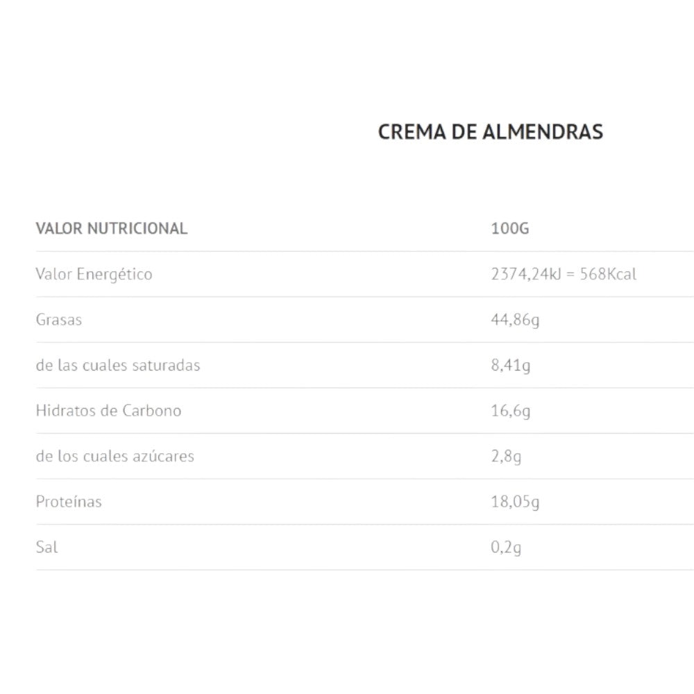 Crema De Almendra 400 Gr_1