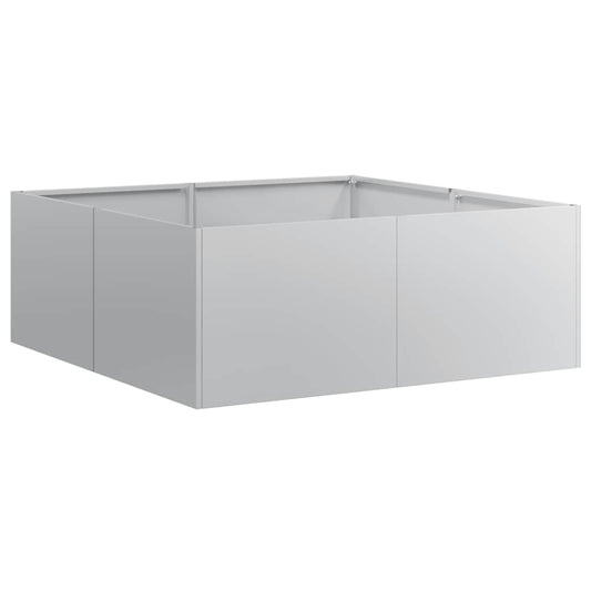 Jardinera 80x80x30 Cm De Acero Galvanizado_0
